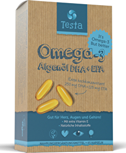 Omega-3 Kapseln DHA & EPA Algenöl