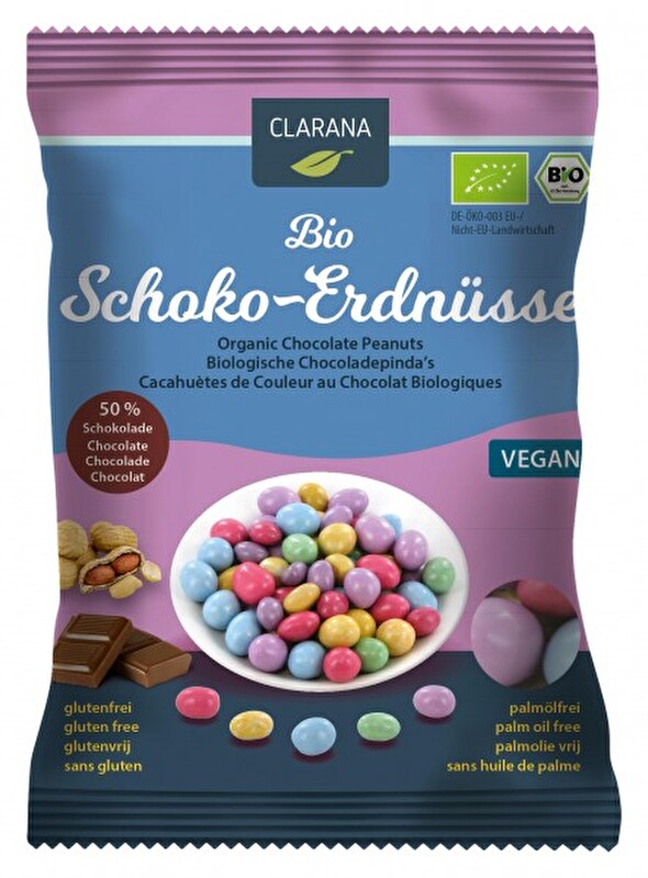 Clarana Bio Schoko Erdnüsse kaufen kokku Dein veganer Onlineshop