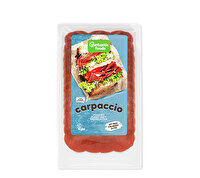 Der Carpaccio-Schinken im Bacon-Style von Vantastic Foods ist ein Leckerbissen für alle Freunde des italienischen Carpaccio-Schinkens.