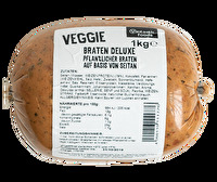 Mit dem Veggie Braten Deluxe von Vantastic Foods zaubert ihr zu jeder Zeit pure Festlichkeit auf den Tisch! Jetzt bei kokku, deinem Veganshop, kaufen!