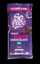 Die So Free Finest Dark 72% von Plamil verfügt über 72% Kakaoanteil und wird mit Xylitol gesüßt. Dunkel und süß in einer unschlagbaren Kombination.