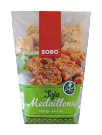 Die SOBO Soja Medaillons zeichnen sich durch ihre Premium-Qualität, ihren neutralen, leicht nussigen Geschmack und hervorragende Konsistenz aus. Jetzt günstig bei kokku im Veganshop bestellen!