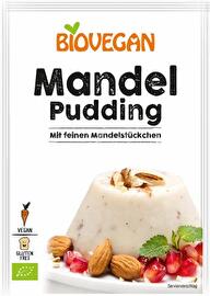 Der Pudding Mandel von Biovegan vereint zarte Mandelstückchen mit Bourbon-Vanille, Kokosextrakt und einer Messerspitze Himalayasalz. Ein Leckerbissen für vegane Puddingliebhaber!
