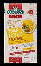 Vegan Easy EGG von Ogran ist ein einfach zu verarbeitender Eiersatz, der idealerweise in keiner Küche fehlen sollte! Jetzt günstig bei kokku im veganen Onlineshop bestellen!