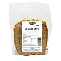 Das gewürzte Vegane Ente von Veggie Foods lässt sich von echter Ente nicht unterscheiden! Jetzt bei kokku, deinem Veganshop, kaufen!
