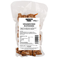 Veganes Rind in Stücken stammt aus den veganen Hallen der Vantastic Foods.