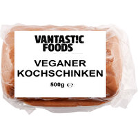 Der Veganer Kochschinken von Vantastic Foods - schnell weg, da vielseitig einsetzbar und verdammt lecker. Vegan und günstig bei kokku kaufen!