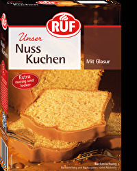 Der Nusskuchen von RUF ist ein absoluter Kuchengenuss und darf auf keiner Kuchentafel fehlen.