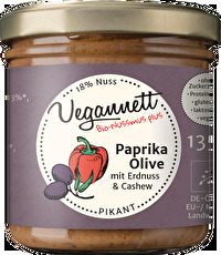 Der Aufstrich Paprika Olive von Vegannett ist fast genauso gut wie ein Urlaub im Süden.