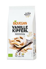 Mit der Backmischung Vanillekipferl von Biovegan zauberst du im Nu glutenfreie Vanillekipferl mit edler Bourbon-Vanille.