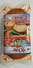 Die Soja Medaillons von Lord of Tofu sind ein perfektes Mitbringsel für vegane Barbecues.
