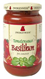 Mit der Tomatensauce Basilikum von Zwergenwiese werden Deine Pasta Gerichte zum Hochgenuss.