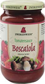 Steinpilze machen die Tomatensauce Boscaiola von Zwergenwiese zu einer absoluten Spezialität.