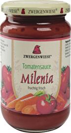 Die Tomatensauce Milenia von Zwergenwiese ist wahrscheinlich die fruchtigste Tomatensauce, die Du jemals probiert hast.