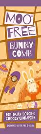 Die Mini Moos °Bunny Cumb° Riegel​ kommen alle in einer süßen Verpackung mit Rosie Rabbit, der kecken Kaninchen-Dame.