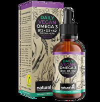 Die Daily Vegan °Heidelbeere° Omega3 Tropfen von natural aid helfen Dir, deinen Omega-3 Speicher wieder aufzufüllen.