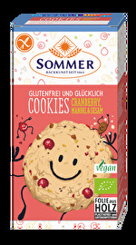 Die Cranberry-Mandel-Sesam-Cookies von Sommer kommen im praktischen 6er-Pack daher und sind superlecker! Ideal für unterwegs! Jetzt günstig bei kokku im Vegan-Shop kaufen!