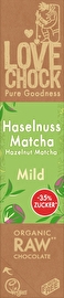 Der feinherbe Geschmack von Matcha in Kombination mit zartcremiger Haselnusscreme macht den Creamy °Haselnuss Matcha° von Lovechock unvergesslich.