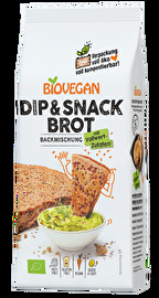 Die Brotbackmischung für Biovegans Dip & Snack Brot bäckst Du nicht im Backofen, sondern in der Pfanne auf dem Herd.