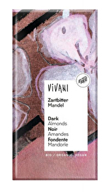 Die Zartbitter Mandel Schokolade von Vivani wird Dein knackig-schokoladiger Liebling sein, wenn Du ein Fan gerösteter Mandeln bist.
