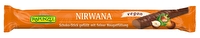 Der Nirwana vegan Stick von Rapunzel - pure Nougatliebe umhüllt mit knackiger Schokolade!