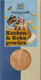Mit Omas Kuchen- und Keksgewürz von Sonnentor überzeugst Du nicht nur Deine Omi von Deinen veganen Backkreationen