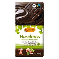 Die Zartbitter Schokolade Haselnuss von Birkengold kommt mit einem Anteil von 55% Bio-Kakao daher, der fair gehandelt ist. Xylitol kommt als Zuckerersatz zum Einsatz, welches für den Körper weniger schädlich ist.