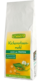 Das Kichererbsenmehl von Rapunzel kannst du als Alternative zu herkömmlichem Mehl wunderbar zum Kochen und Backen verwenden.