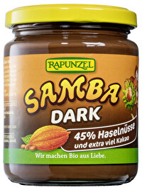 Wenn ihr den Samba Dark Aufstrich von Rapunzel einmal probiert habt, wollt ihr keinen anderen Aufstrich mehr auf eurem Frühstückstisch stehen haben.