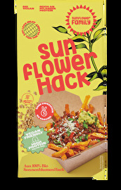 Mit dem Sonnenblumenhack von der Sunflower Family kannst du zukünftig Hackfleisch problemlos ersetzen.