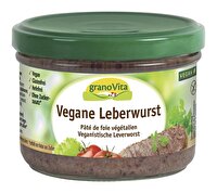 Die „Vegane Leberwurst“ von granoVita ist mehr als eine rein pflanzliche Alternative zu Leberwurst. Vegan und günstig bei kokku kaufen!