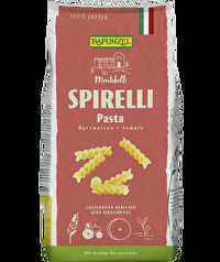 Die Spirelli Semola von Rapunzel sind eine der beliebtesten Sorten der Pasta-Welt, weil sie so wunderbar die Sauce aufnehmen und vor allem auch in Nudelaufläufen toll schmecken.