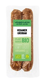 Mit dem veganen Grobian von Veggyness musst du endlich nicht mehr auf einen deftigen Zusatz in deinem veganen Eintopf verzichten.