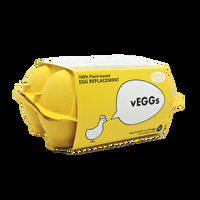 In einem authentischen Eier Karton kommt dieser vegane Ei-Ersatz °vEGGs° von cultured foods zu dir nach Hause.