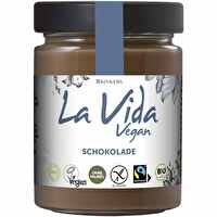 Die Schokoladen-Creme von La Vida Vegan verschafft dir bereits zum Frühstück intensiven Schokogeschmack und zwar mit gutem Gewissen.