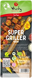 Der Super Griller Vegan ist eine saftig-deftige Wheaty Bratrolle mit feiner Kräuternote - hmmmmmm!!!