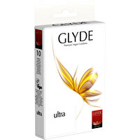 Das vegane Kondom Ultra von Glyde mit Vanillearoma. Hunderprozentiger Spaß, garantiert fairer Preis, 0% Tierversuche! Jetzt bei kokku kaufen!