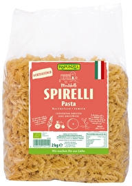 Mit den Spirelli Semola im 2kg-Pack hat Rapunzel eine Pasta kreiert, die sich sehen lassen kann.