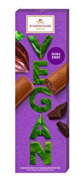 Aufgepasst! Die vegane Schokolade Double Choc von Niederegger hält was der Name verspricht, denn hiermit bekommst du die doppelte Schoko Ladung geliefert.