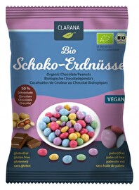 Die Bio Schoko Erdnüsse von Clarana sind ein ganz besonderer Festschmaus für alle Leckermäuler, die von Schokolade und Erdnüssen nicht genug bekommen können