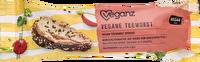 Die Vegane Teewurst von Veganz ist ein würziger Brotaufstrich auf Basis von Erbsenprotein.