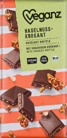 Wir sind uns einig: Die Haselnuss-Krokant Schokolade von Veganz ist wirklich ein absoluter Genuss.