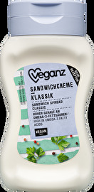 Die Sandwichcreme Klassik von Veganz ist eine Alternative zur beliebten Mayonnaise und das natürlich rein pflanzlich.