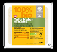 Der Tofu Natur mild & saftig von TOFUTOWN in der großen 400g Packung ist für alle, die gar nicht genug Tofu im Kühlschrank haben können, für Familien oder WG's.