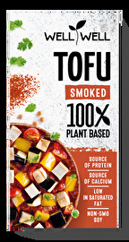 Der Tofu geräuchert von Well Well eignet sich hervorragend als Aufschnitt oder als Leckerbissen im Salat.