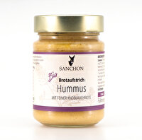 Auch wenn es Hummus mittlerweile in großer Auswahl überall zu finden gibt, solltest du dem von Sanchon unbedingt noch eine Chance geben.