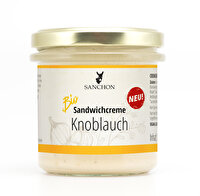 Kann es für dich auch nie genug Knoblauch sein? Dann probier' unbedingt mal die neue Knoblauch Sandwichcreme von Sanchon.