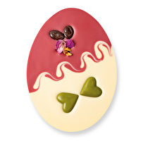 Das Eili Vegan weiß mit Himbeeren von Zotter beschert Dir ein perfektes Osterfest!