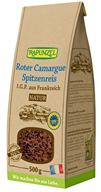 Der Rote Camargue Spitzenreis Natur von Rapunzel ist eine edle Reisspezialität aus der Camargue im Süden Frankreichs.