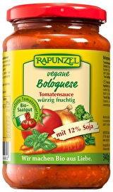 Die Tomatensauce Bolognese von Rapunzel ist die vegane Alternative zur klassischen Sauce Bolognese!